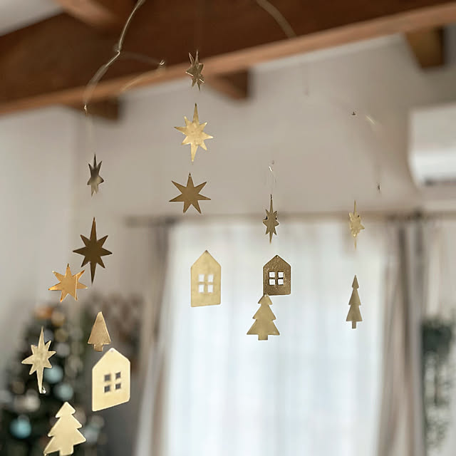 モビールの作り方 紙と紐で手作りしてみよう！キナリノ