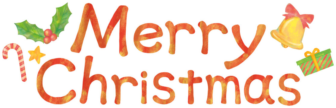 メリー クリスマス、幸せな新しい年 2018 手書きを設定します。書道。のイラスト素材・ベクター Image 86482197