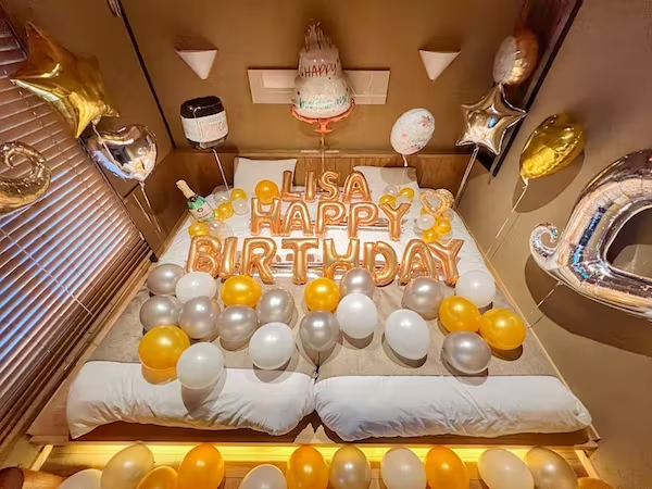 ホテル出張装飾のバルーン&天井飾り 完成品Balloon Entertainment