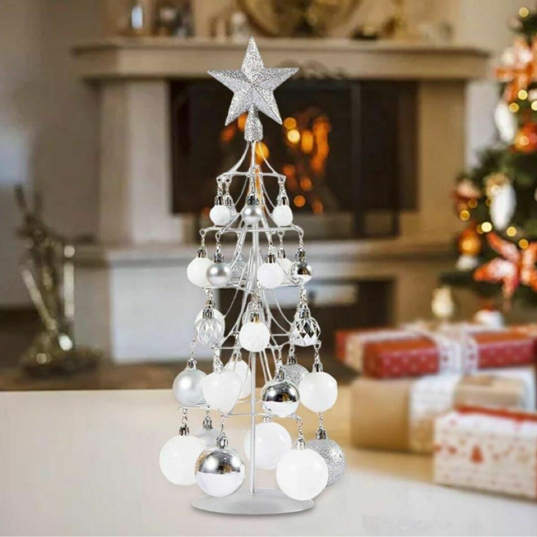 ハーフクリスマスツリー 人工クリスマスツリー スタンド付き ユニークなクリスマスツリー 屋内 屋外 ホーム ホリデ