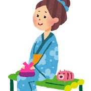 GIMP2の使い方: 花火のイラストや写真フリー素材色々。線香花火・打ち上げ花火・浴衣など。商用可