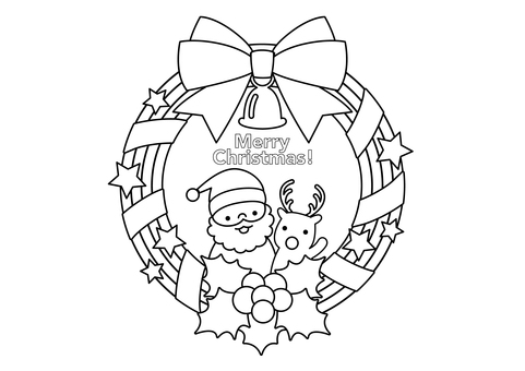 クリスマス塗り絵無料 子どもや高齢者に クリスマスツリー 靴下 ベルかわいい簡単な塗り絵大集合!無料ダウンロード登録不要