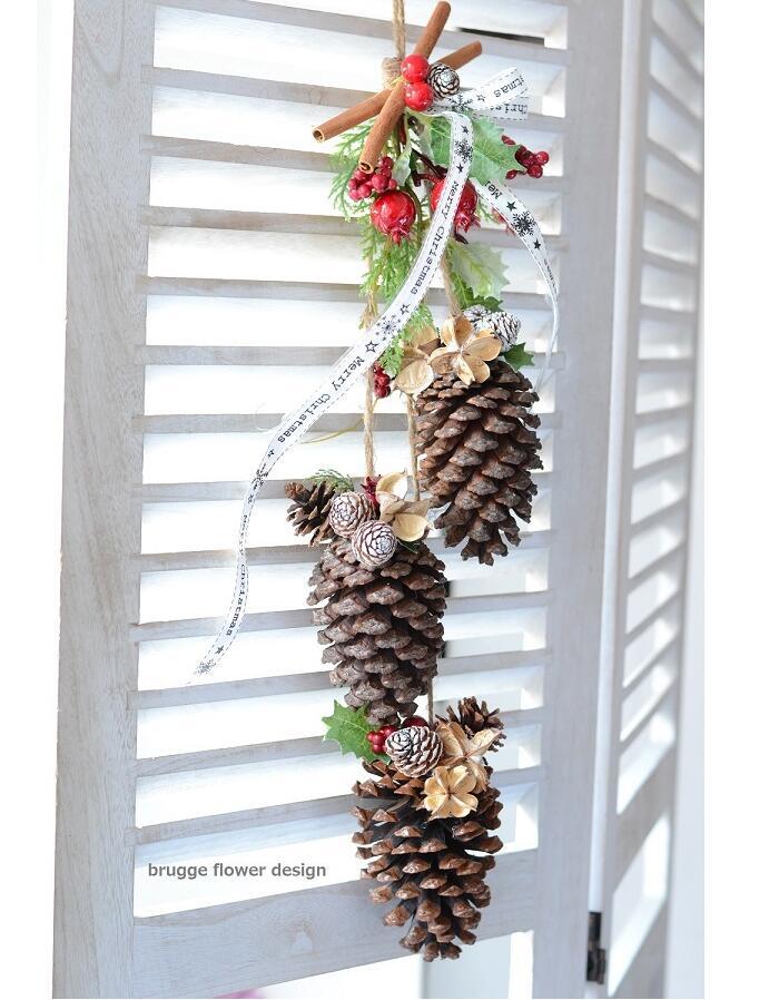 我が家のクリスマス壁飾り』