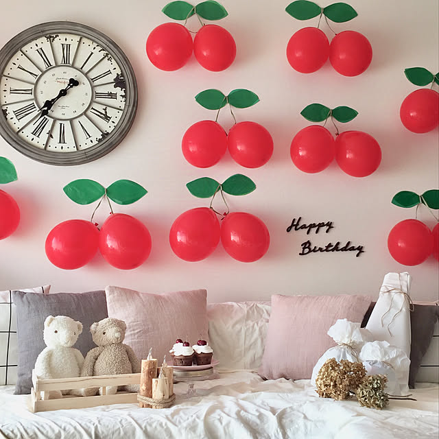 ホテルにお届け誕生日バルーン 完成品Balloon Entertainment