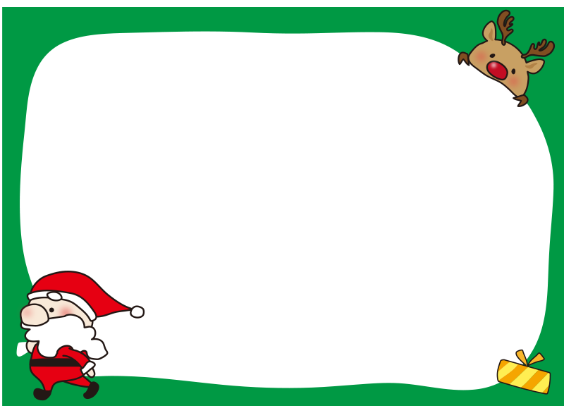 トナカイのクリスマス プレゼントでサンタさんのイラストのイラスト素材・ベクター Image 25749614