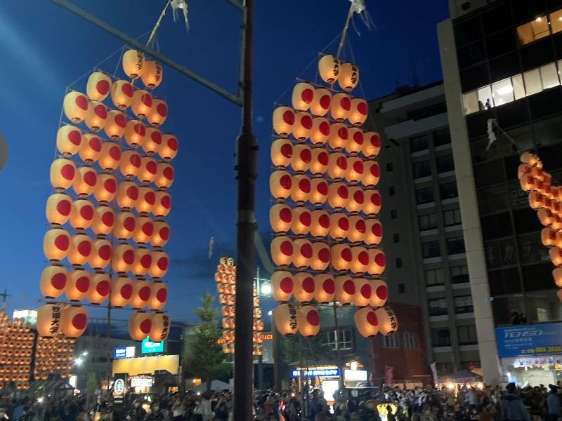 2023年秋田竿燈まつり秋田市子供とお出かけ情報「いこーよ」