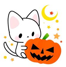 ハロウィン かぼちゃ かわいい 笑う セット イラストPremiumベクトル素材