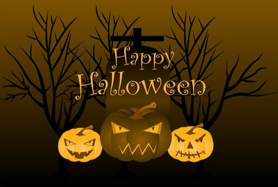 無料のハロウィン風パワーポイントテンプレート & Googleスライドテーマ