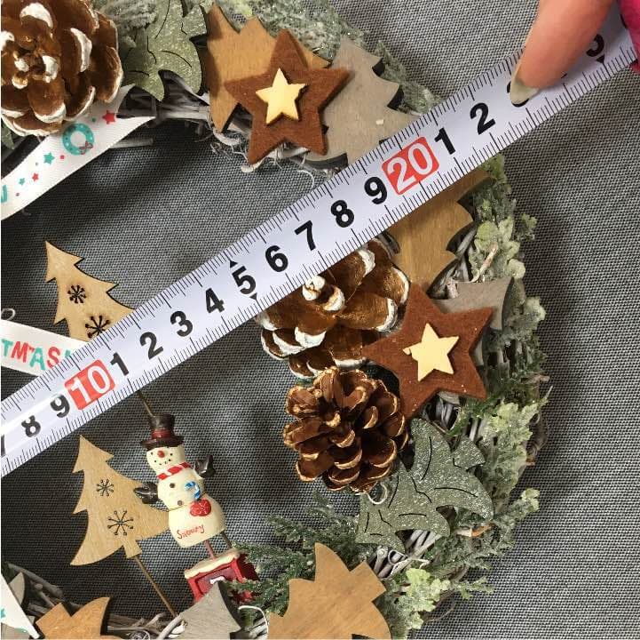 クリスマス 500円なのに本格派！ダイソーのリースを買ってみました！ - アタマの中は花畑