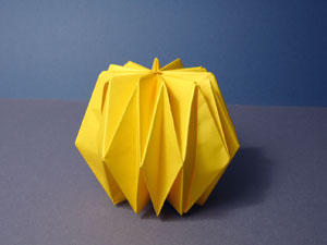 ハロウィン飾りを手作り！立体かぼちゃの画用紙で簡単な作り方かんたん工作・折り紙☆選り好み