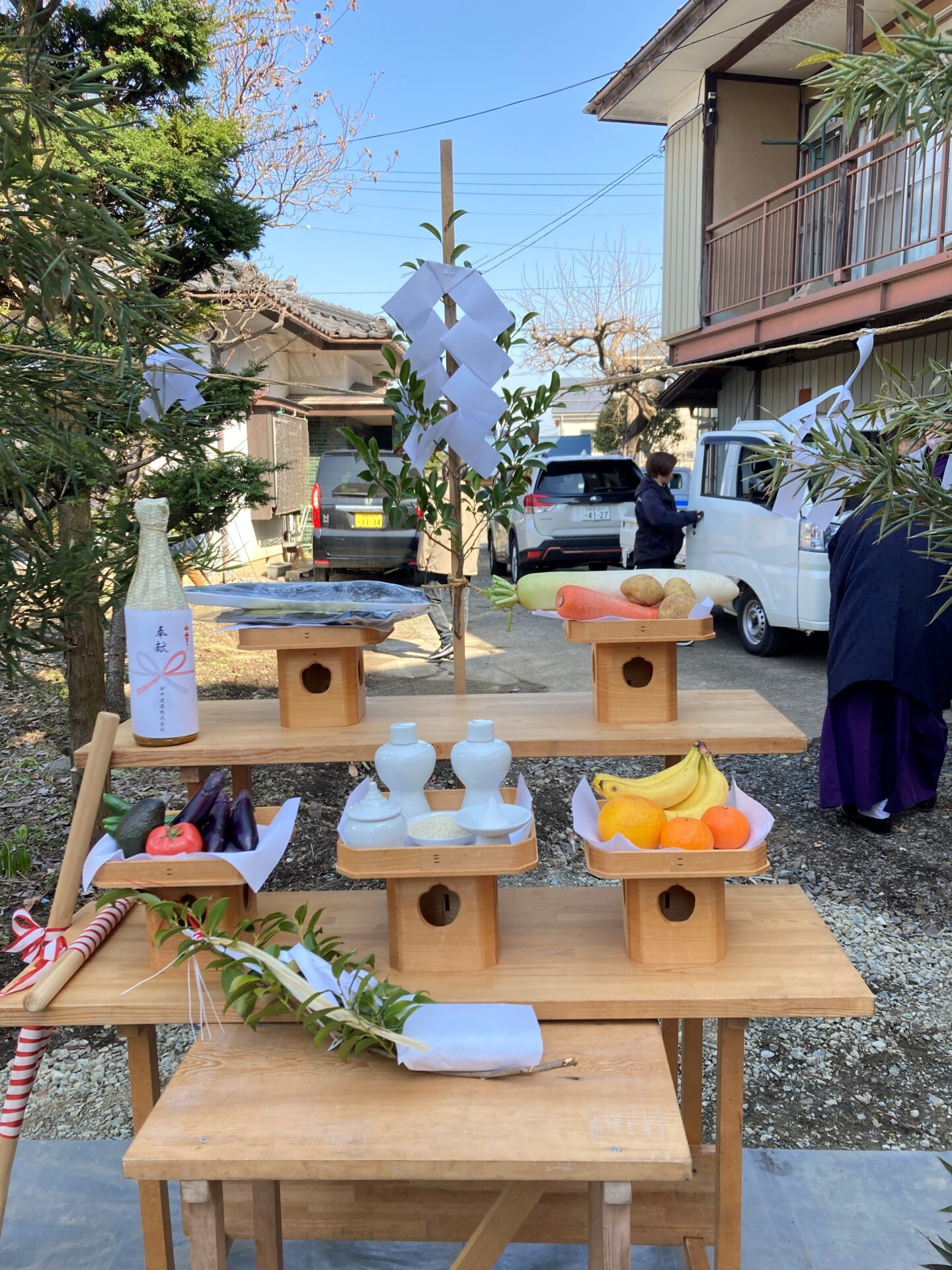 地鎮祭 : 設計事務所と長く愛せる家を建てる