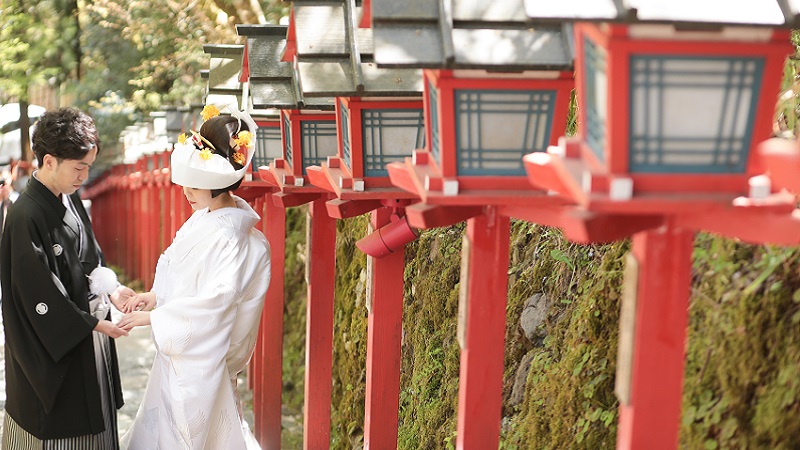 京都・梨木神社の結婚式
