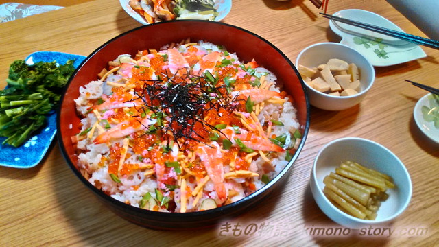 映えるバラちらし寿司でひな祭りを華やかに！🌸