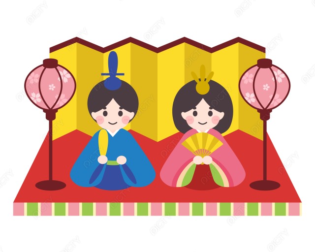 ガラスのおひなさま作り