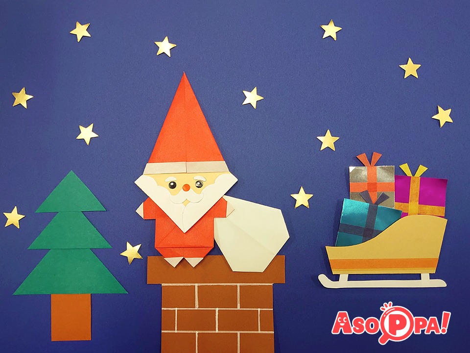 クリスマスに使いたい！折り紙で作るサンタの作り方 包装用品・店舗用品の通販 シモジマ