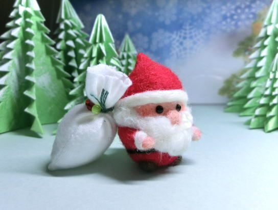 クリスマス サンタクロースの袋-折り紙 ASOPPA！レシピ - あそっぱ