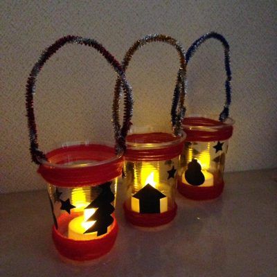 オリジナルランタン作り〜クリスマスツリー型〜hinatani kimito