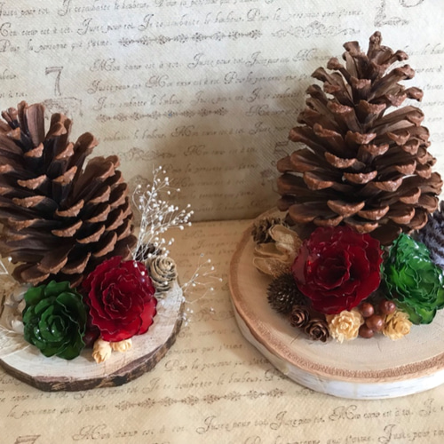 AmazonＳｉｍｈｏａ 10x クリスマス松ぼっくりペンダント クリスマスツリーペンダント 松ぼっくり クリスマス 飾り 装飾 オーナメントDIY リース装飾, 4cm～5cmホビー用素材 通販