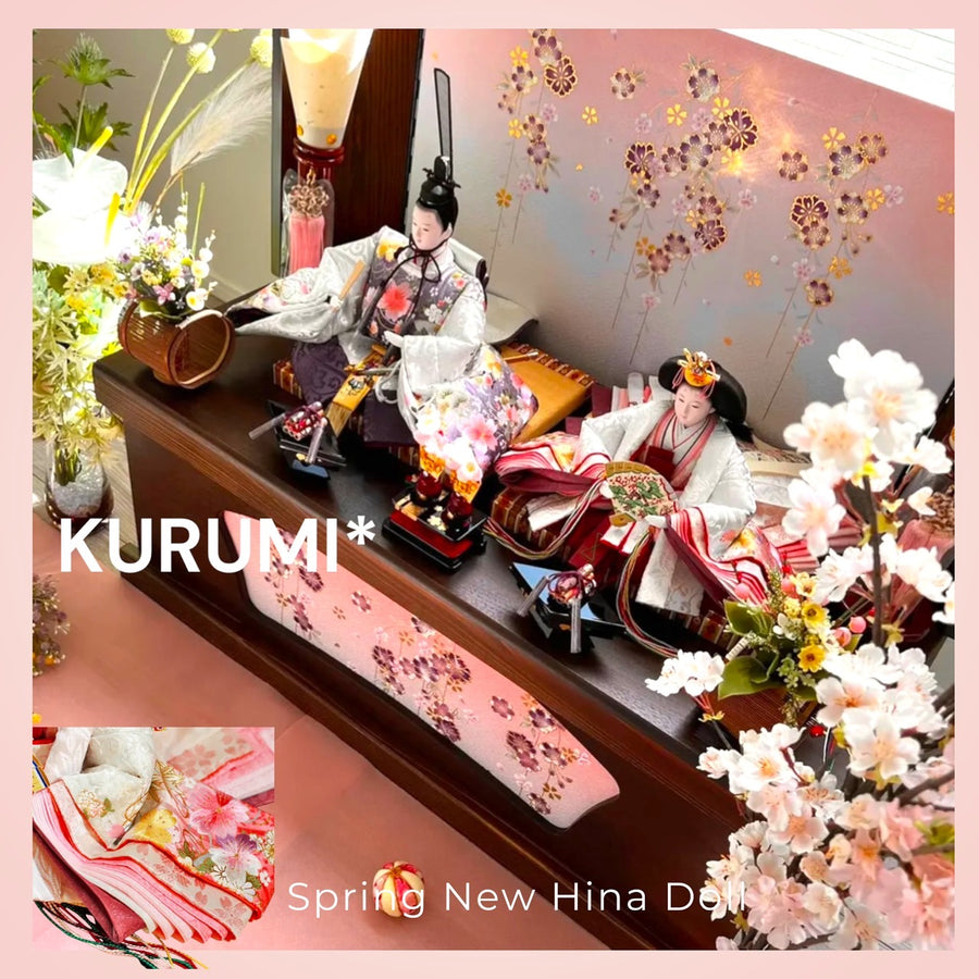 雛人形 親王飾り 彩七宝 AYASHIPPOUモダンおしゃれかわいい今どき和モダンおすすめひな人形SUZUTAMEONLINESHOP vogue