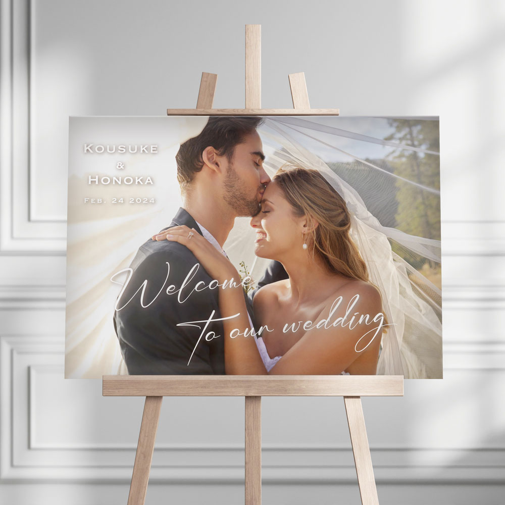 ウェディングウェルカムボード 複数フレーム付き 結婚式ウェルカムボードの通販なら CORDY 結婚