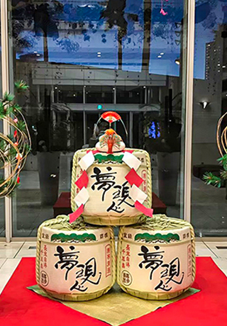 いつもありがとうございます。 クリスマスの週ってお正月の準備してますお正月飾りディスプレイお正月ディスプレイ店舗装飾店舗ディスプレイ定期ディスプレイ店舗装飾承ります長野県