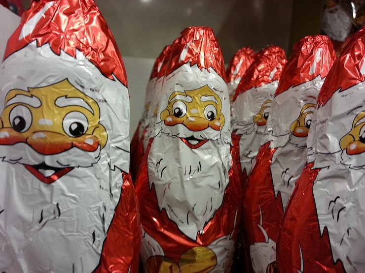 風変わりなサンタのクリップアート：面白いクリスマスのイラスト デジタルダウンロード- Etsy 日本