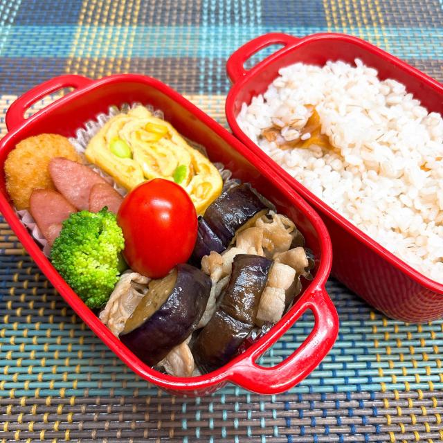 茶色→ピンク→黒→黄色→緑 。 tiktokレシピtiktok動画コンテストお弁当旦那弁当bentoTikTok