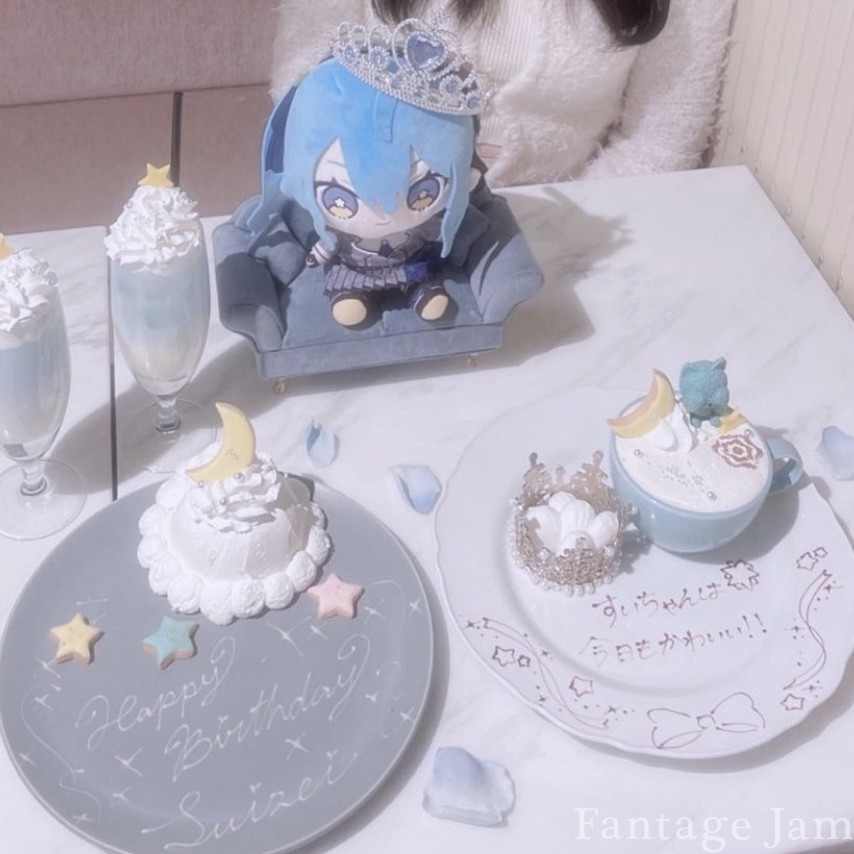 大阪の推し活カフェ新オープン！特製ラブレターケーキ🎀