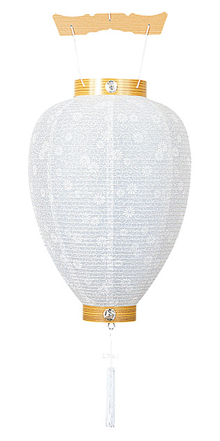 盆灯籠：ご先祖様へ色とりどり 広島・寺町一帯毎日新聞