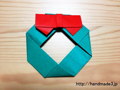 折り紙リースを作ろう クリスマス編– Handful ハンドフル