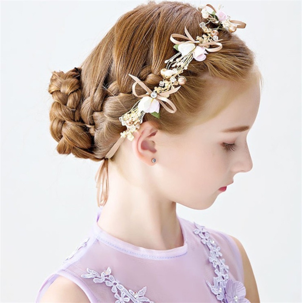 お呼ばれ結婚式ヘアアレンジボブカチューシャ