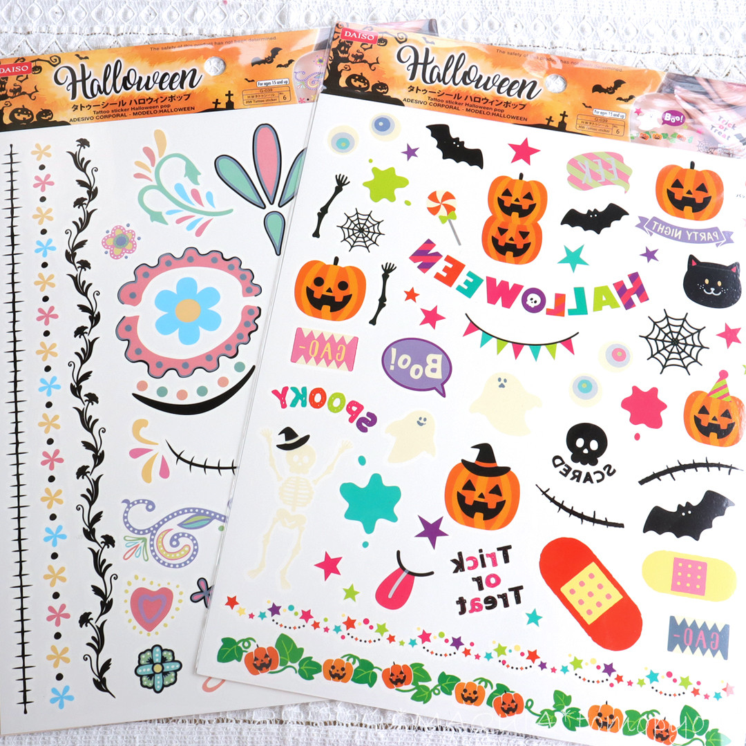 フェイスシール 目元シール R アイシャドウ Helloween Party ハロウィンフェイスシール 仮装 変装 かわいい ルカン174の通販はau PAY マーケット - ドレスマau PAY マーケット－通販サイト