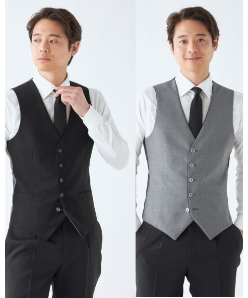 結婚式にベストは必要？黒でも良い？色選び＆ボタンの留め方などGoGo Wedding