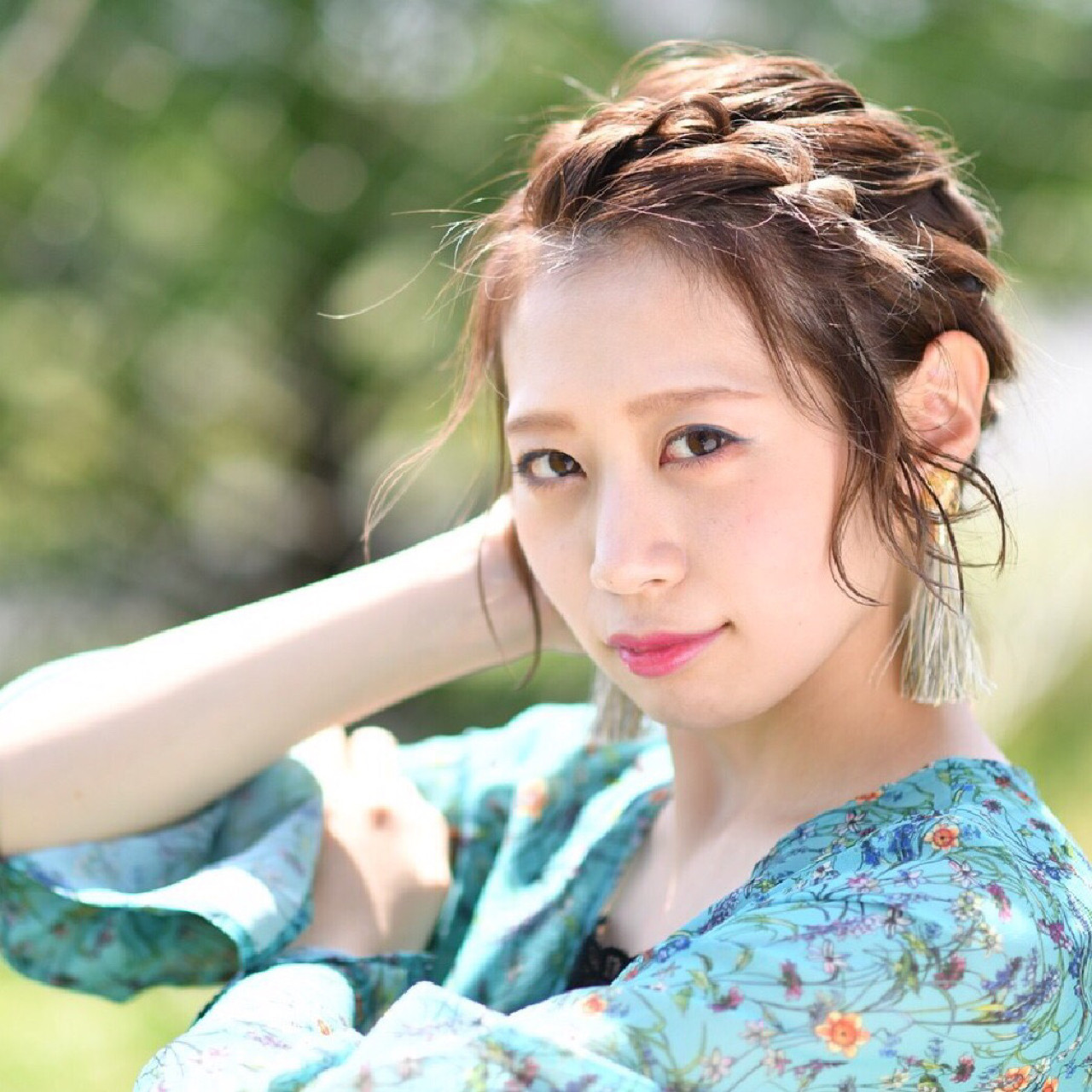 ⁡, ツインお団子💚🫧, ⁡, お客様のワンピの雰囲気からか、, レトロというかアンティークというか、, ノスタルジックな雰囲気を感じる🕊🌱,⁡, ⁡, ⁡,ツインお団子ツインアレンジ編み込みヘア編み込みアレンジ編み込みヘアアレンジアップヘアアップスタイルupdo올림머리,ヘアセットヘアメヘアメイクヘアアレンジ헤어스타일여자헤어스타일,