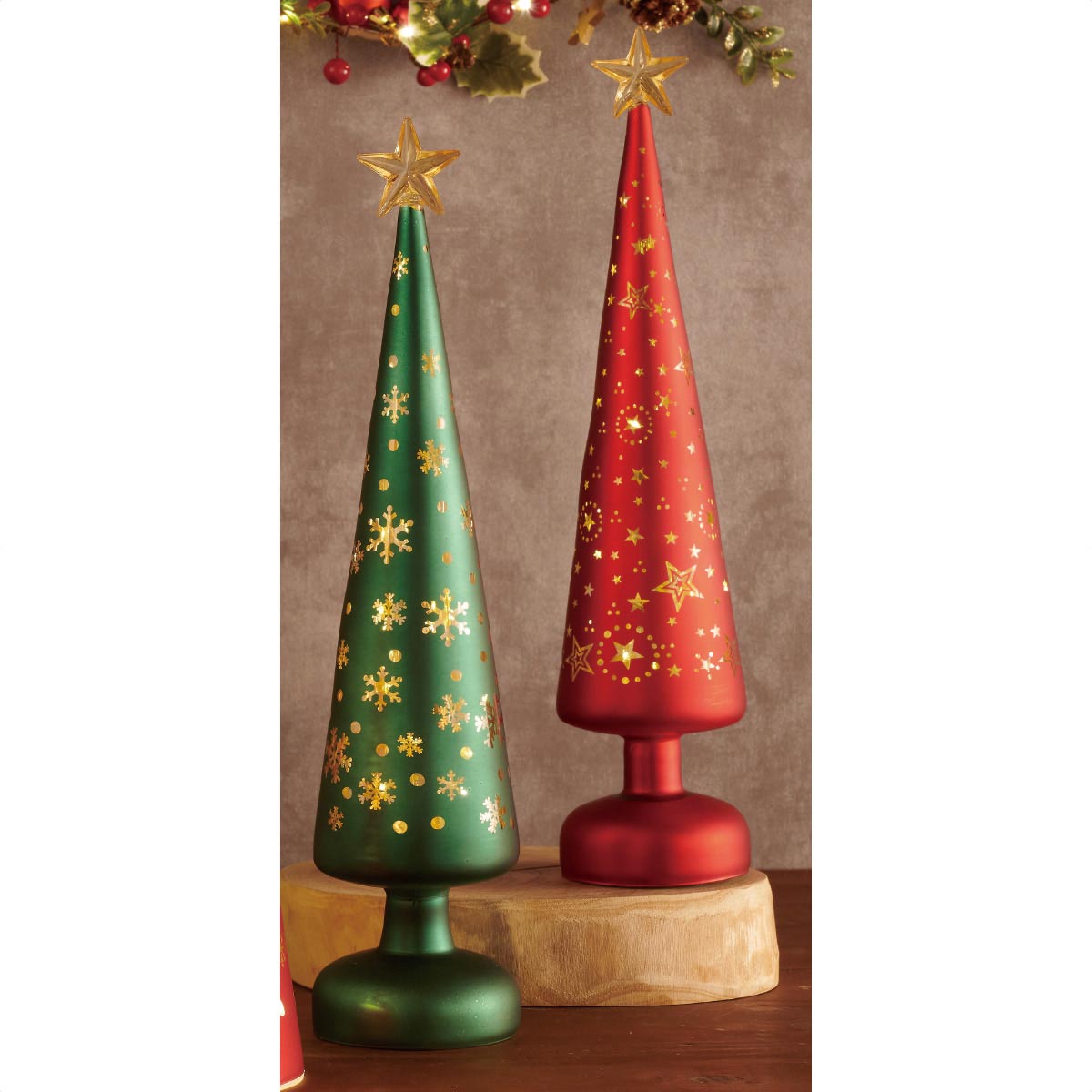 フェルトクリスマスツリースタンド 高さ37.5cm