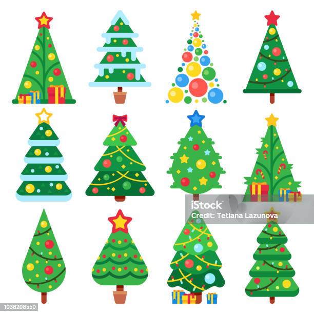 クリスマスツリーのイラスト透明 ベクターイラスト画像とPNGフリー素材透過の無料ダウンロード - Pngtree