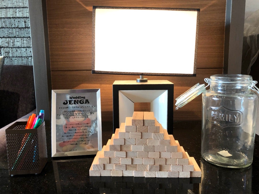 ナチュラル＆オシャレ ウェディングジェンガウェディングプランナー日記静岡県‐沼津・三島のブライダルフェア