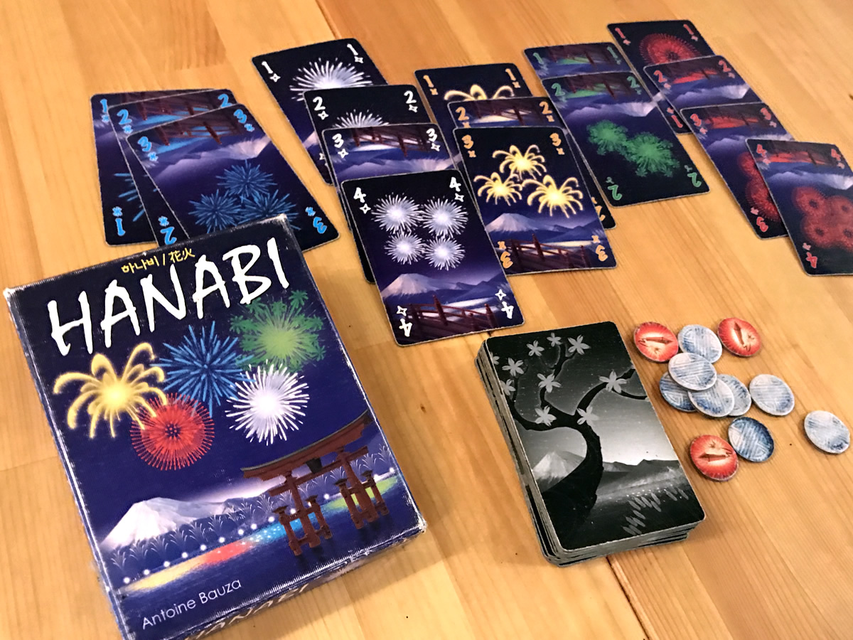 HANABI 花火 綺麗な花火打ち上げよう！ カードゲームおじさんのボードゲーム・カードゲーム雑記