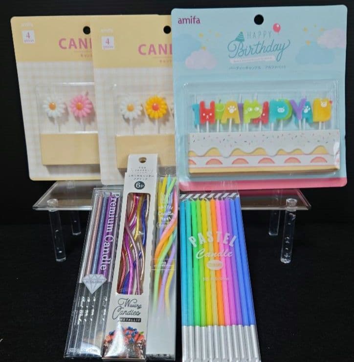 ハッピーバースデーキャンドル