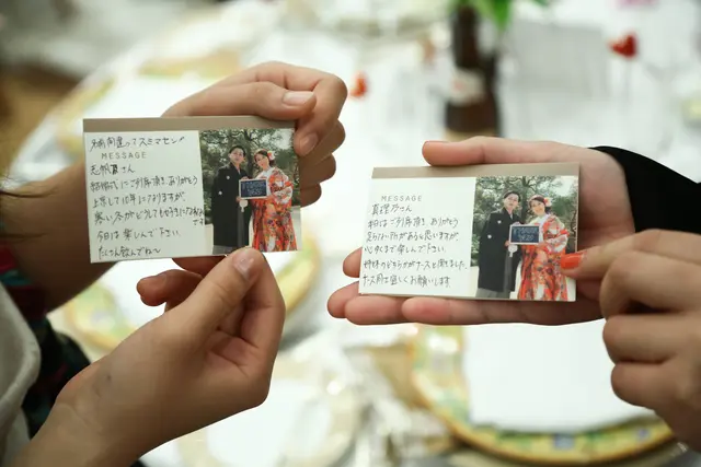 結婚式DIY 席札メッセージの書き方・文例marry マリー