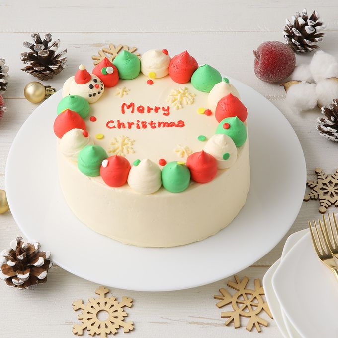 100均アイテムで大変身！簡単クリスマスケーキ飾り付けアイデア集