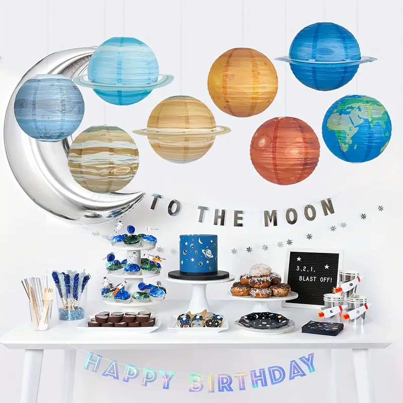 結婚式の装飾用ペーパーランタン - Mengyuanxipu 祭りのランタンストリング