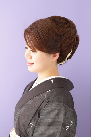 着物」おしゃれまとめの人気アイデアPinterestpink黒留袖 髪型, 留袖 髪型, 留袖