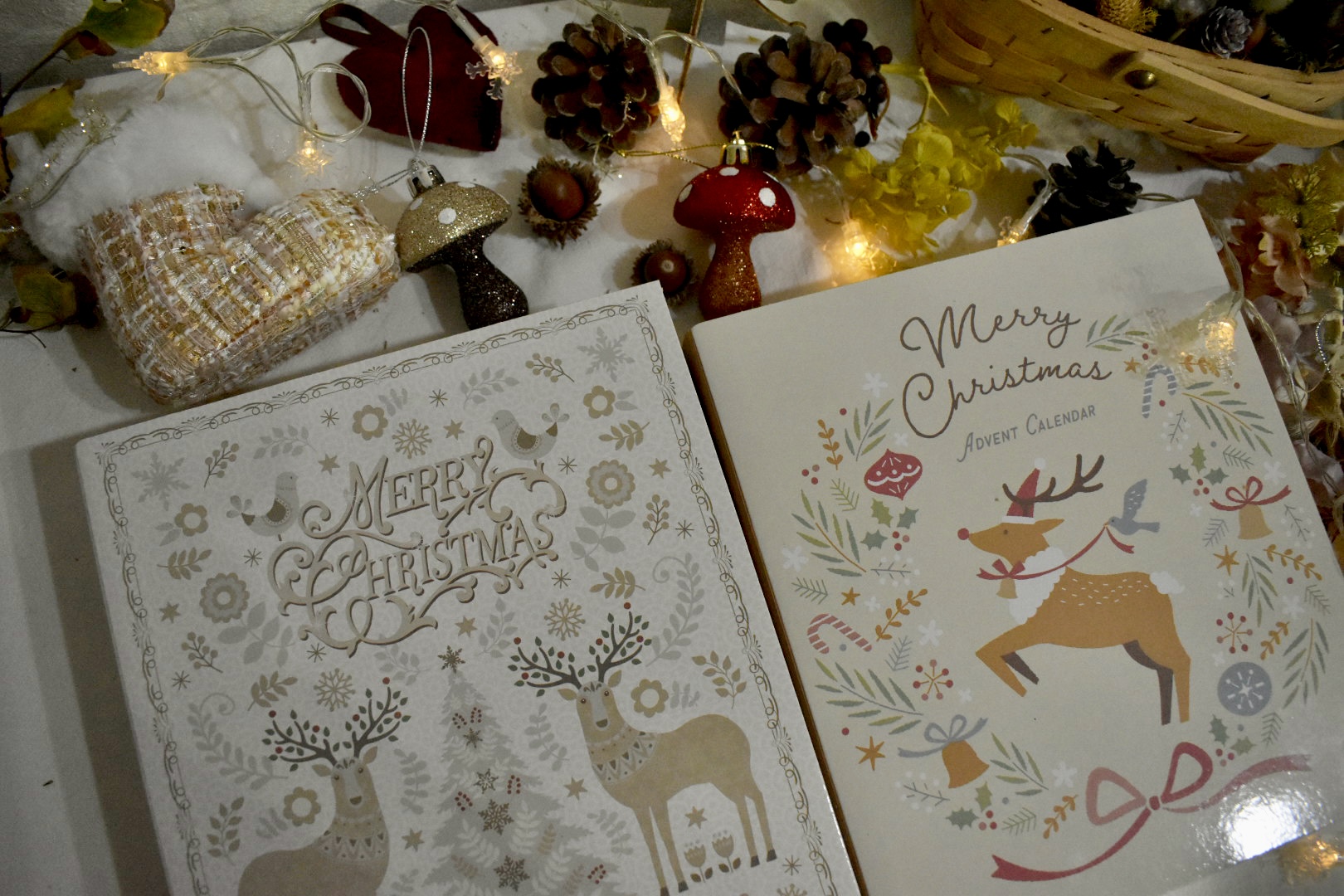 冬支度🤍 ボード型が新しい！インテリアにもぴったりなアドベントカレンダーボードの作り方🎄📜🌛