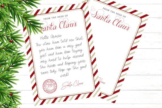 サンタからのお手紙☆カナダポストのサンタ•レタープログラムシアワセの実り