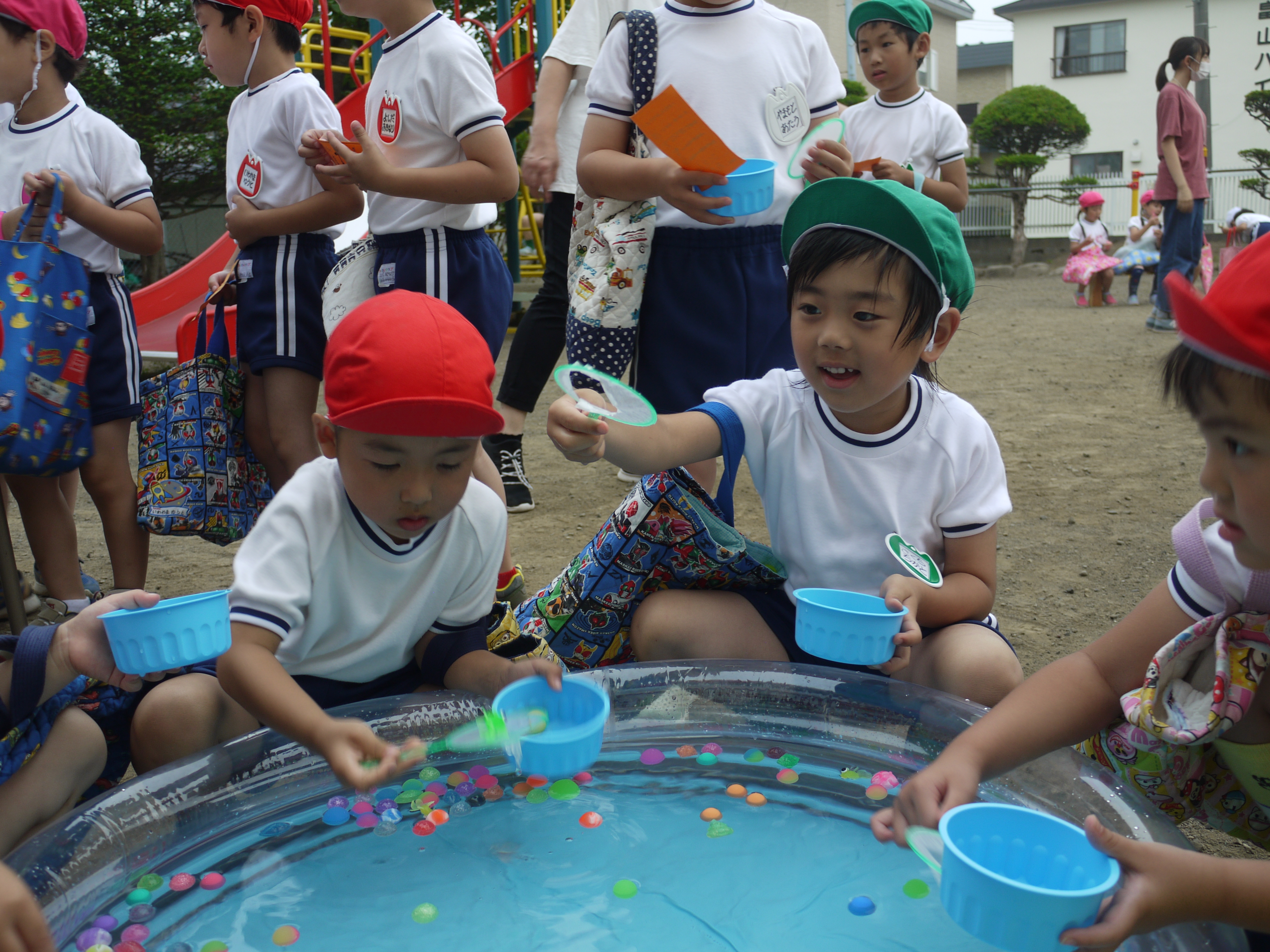 夕涼み会２ 奈良学園幼稚園にて言万葉 ことのよろずは ブログ奈良学園幼稚園