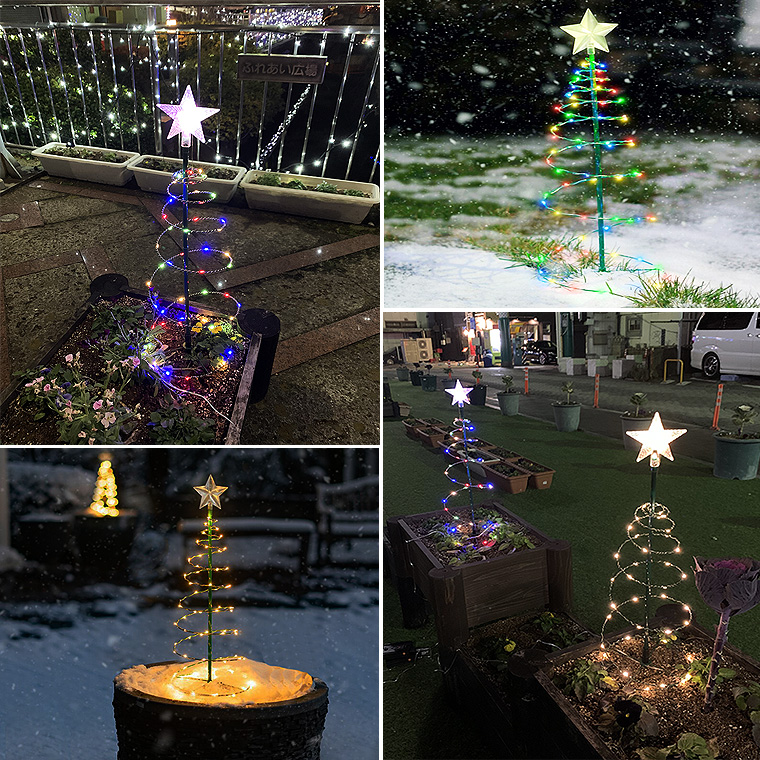 イルミネーション ソーラー LED 屋外 ライト クリスマス イルミネーションライト 300球 8パターン 明るい 自動点灯 防水