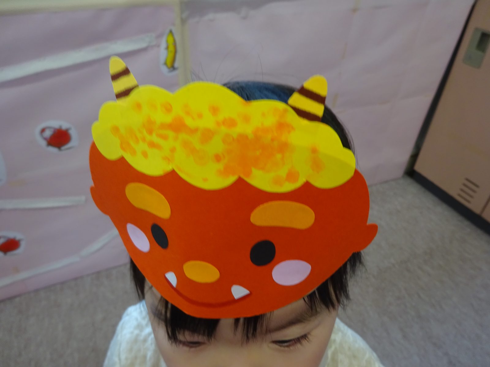 満３歳児クラス 豆まきをしたよ！はなの木ブログはなの木幼稚園知立市 安城市 刈谷市 幼稚園