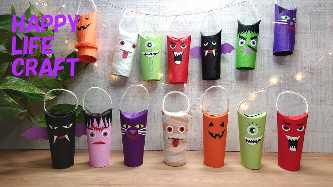 ハロウィンの簡単工作 トイレットペーパーの芯と紙コップで作る「オバケシューター」 100均グッズで遊ぼう株式会社ピコトン