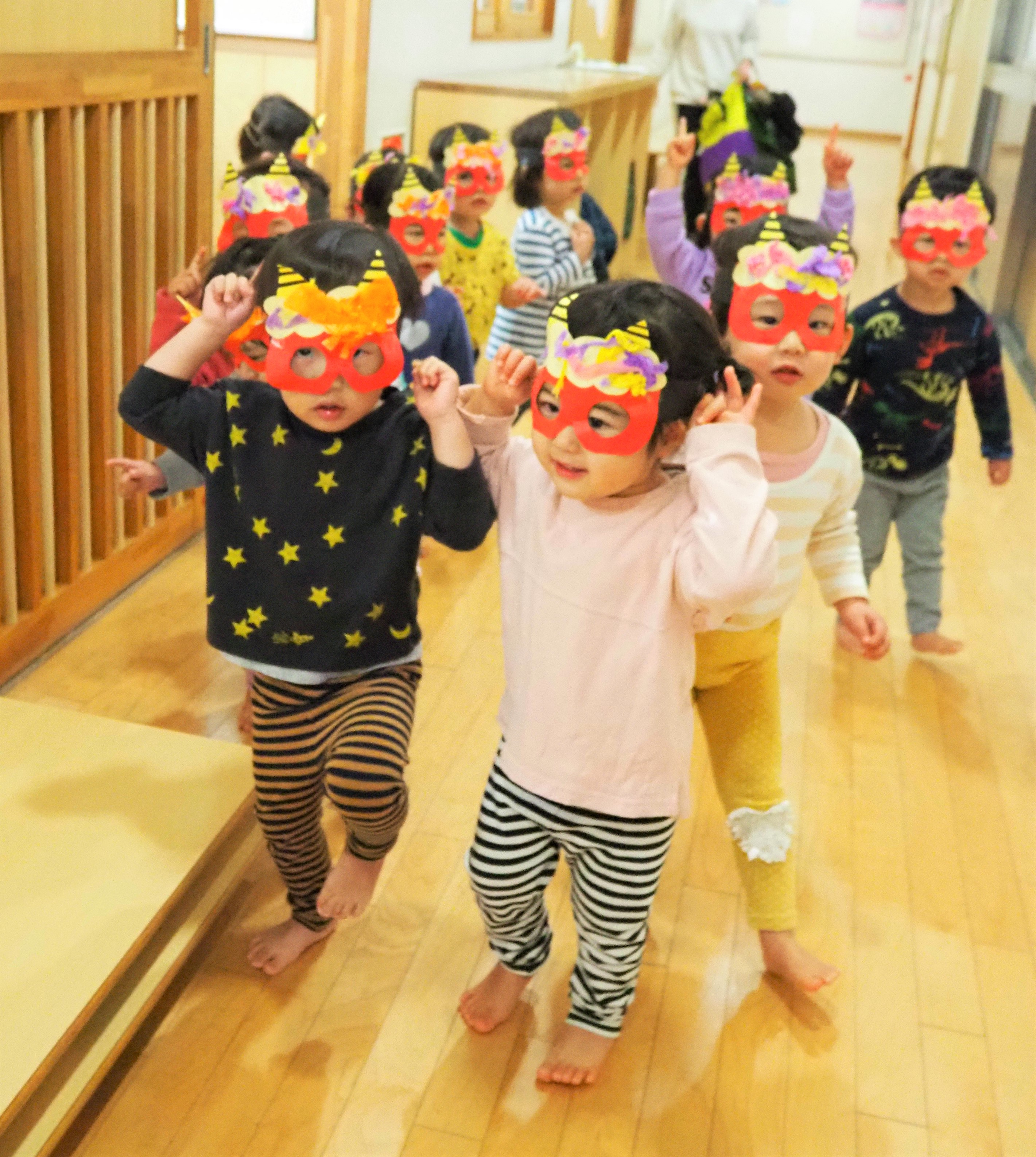 保育士ライフスタイルメディア保育Will 製作〜鬼のお面